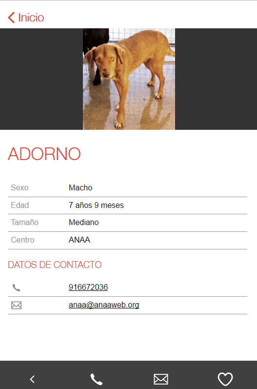 Aplicación Mascomad