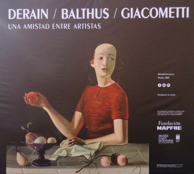 Derain, Balthus, Giacometti. Una amistad entre artistas