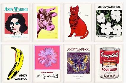 Exposicion Andy Warhol Posters