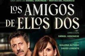 Vamos al teatro. Los amigos de ellos dos