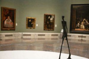 exposición Giacometti en el Prado