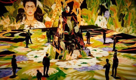 la exposición Vida y Obra de Frida Kahlo